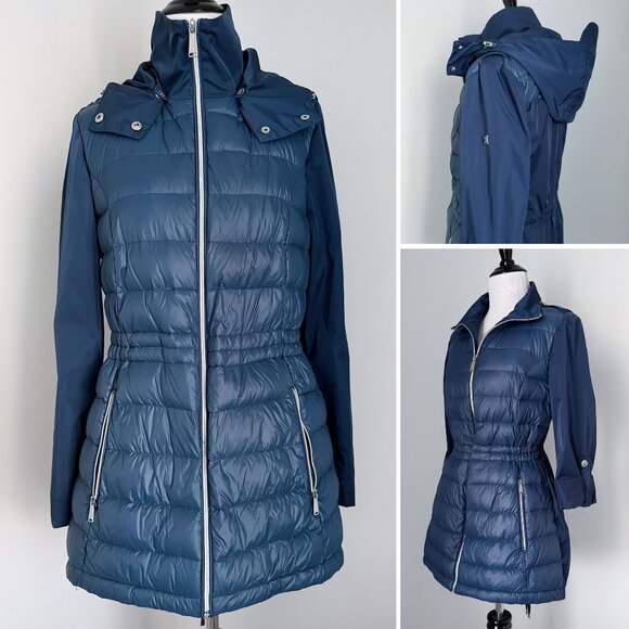 BCBGeneration Jackets & Blazers - BCBG windbreaker puffer hybrid parka jacket